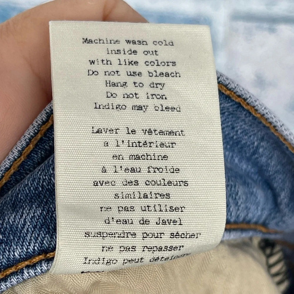 Rag & Bone Standard Issue Fit 1 Skinny Leg Jeans size 34 - Picture 10 of 11